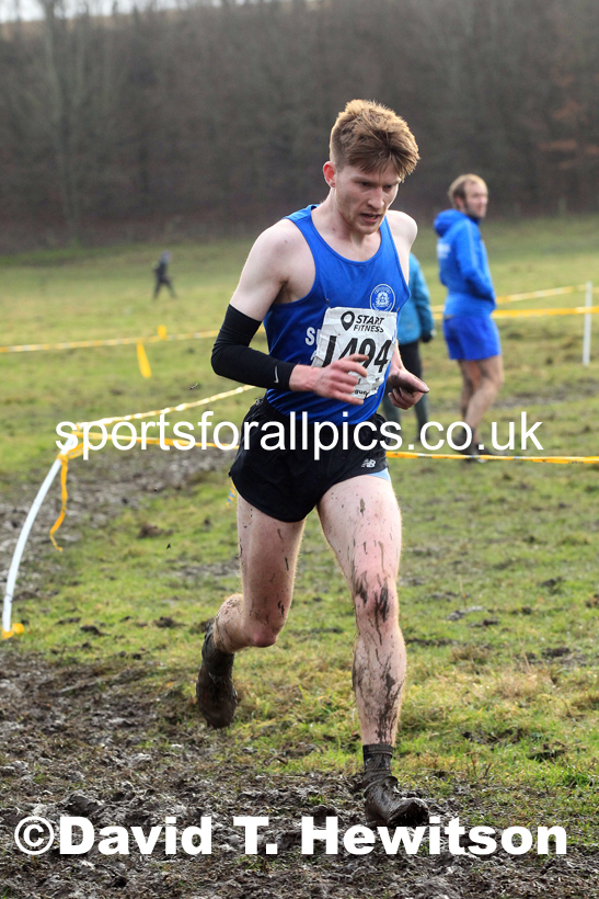 Senior mens 2022 North Eastern Harrier League, Thornley Farm, Peterlee, County Durham. Photo: David T. Hewitson/Sports for All Pics